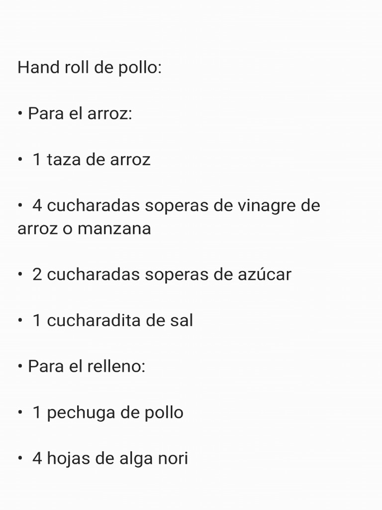 Hand Roll - 220907 - 145521 | PDF