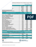 Pubs Price List 2023