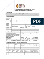 Sbi Mudra Loan Application Form PDF