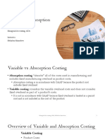 7 Variable Absorption Costing