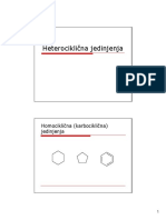Pred. 1. Heterociklička Jedinjenja PDF