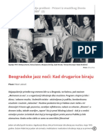 Beogradske Jazz Noći - Kad Drugarice Biraju - XXZ Portal