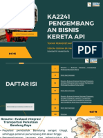 Interfensi Perkembangan Tranportasi Khususnya Kereta Api