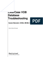 Silo - Tips - Clearcase Vob Database Troubleshooting Carem Bennett Ccna Mcse NT Cip