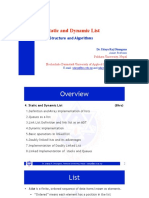 CH 4 Static and Dynamic List