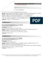 Raisonnement Par Récurrence Corr Exos