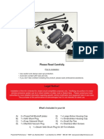 Installation Instructions SAS Evap Kit