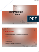 Hematologia clínica: eritrograma, leucograma e plaquetograma