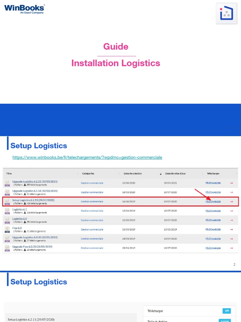 Guide Installation Logistics | PDF