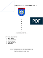 Makalah Budidaya Ikan Konsumsi - Lele: D I S U S U N Oleh Kelompok 6