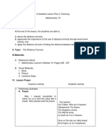 Distance Formula PDF