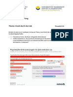 MüPrü DSH Krank Durch Job Grafik