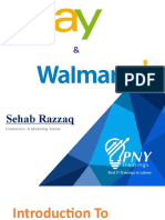 Ebay and Walmart Orientation