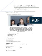 Final Exam Level Intro PDF