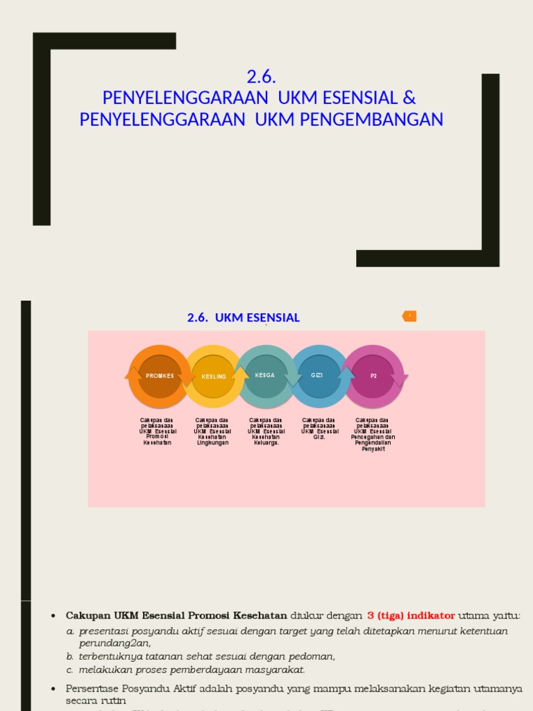 Cakupan Dan Pelaksanaan Ukm Esensial Di Puskesmas Pdf