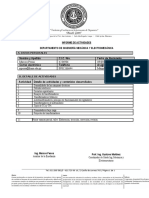 Informe de Actividades