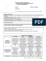 Rubrica de Evaluaciones Grado Transición.