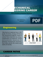Topic 4 Mechanical Engineering Career PDF