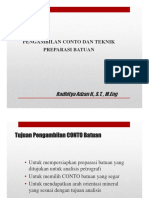 5 Pengambilan Conto Dan Teknik Preparasi Batuan