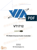VT1712 Spec Page