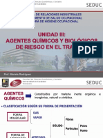 Unidad III Agentes Quimicos y Biologicos