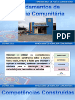 SLIDES FUNDAMENTOS DE POLICIA COMUNITÁRIA