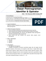 Modul2 Tipe Data Identifier Dan Operator 03 PDF