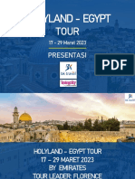 Presentasi Holyland-Egypt Tour 2023