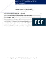 72. Charlas de seguridad del 19.12 al 25.12