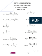 Formulas para Parcial