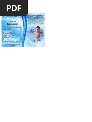baptism invitation
