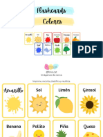 Flashcards Colores