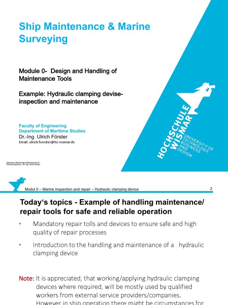 Module 0B Hydraulic Clamping Device PDF PDF Screw Nut (Hardware)