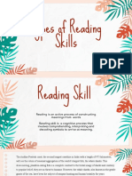 Types of Reading Skills