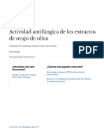 Antifungal Activity of Olive Cake Extracts - Es PDF