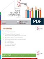 Módulo I - Curso 2 - Participación Política y Ciudadania 2023