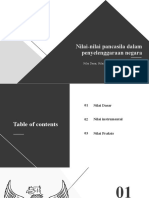 Nilai Dasar Instrumental Dan Praksis Pancasila