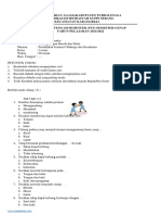 SOAL PTS 2 Mapel PJOK Kelas 1 PDF