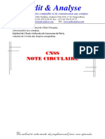 HTTP - WWW - Audit-Analyse - Com Uploads Books NOTE CIRCULAIRE PDF