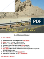 CH-24 HOME AND ABROAD (Notes) GRADE 4 EVS