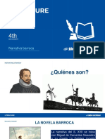 La novela barroca: El Quijote de Cervantes