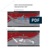 Tutorial Input Usulan Kelurahan Desa Kedalam Sipd