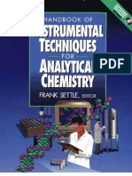 Handbook of Instrumental Techniques For Analytical Chemistry Settle 1997