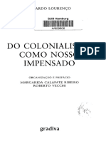 Do Colonialismo Como Nosso Impensado: Eduardo Lourenço