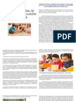 Unidad 1. Diseño Universal de Aprendizaje, Inclusión Educativa