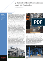 D10311 Monitoring The Purity of Liquid Carbon Dioxide With An Antaris IGS Gas Analyzer