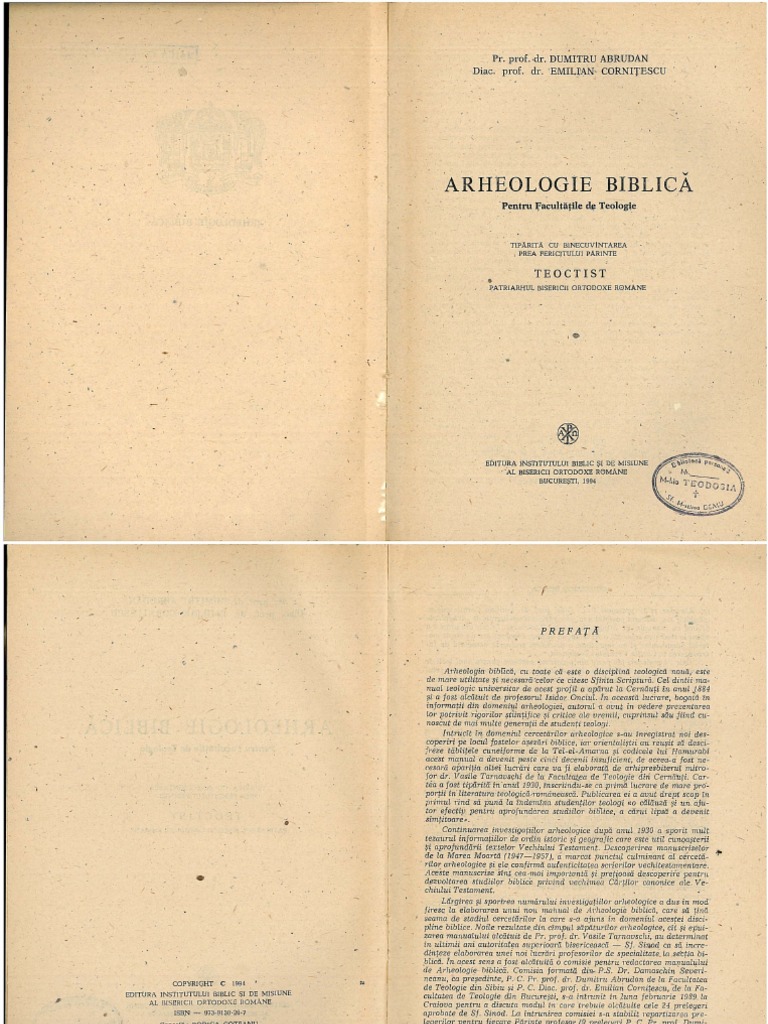 Arheologia Biblica Pdf
