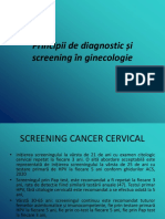 Microcurs 5-Principii de Diagnostic Si Screening in Gineecologie PDF