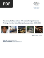 Download Assessing the Foundations of Mexicos Competitiveness by World Economic Forum SN6311453 doc pdf