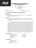 Expt. No. 3 Calibration of Temperature Measuring Device Experiment